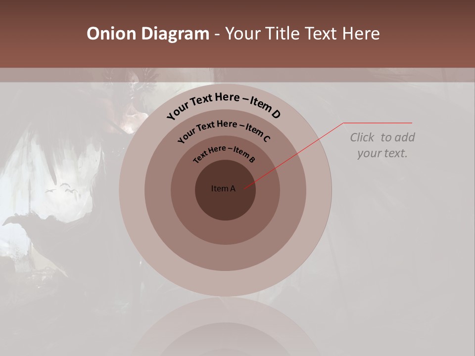 Winged Illustration War PowerPoint Template