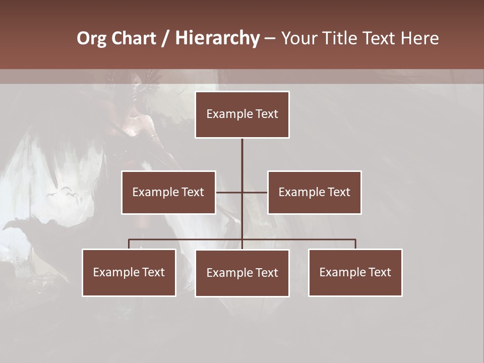 Winged Illustration War PowerPoint Template