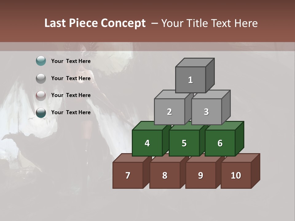 Winged Illustration War PowerPoint Template