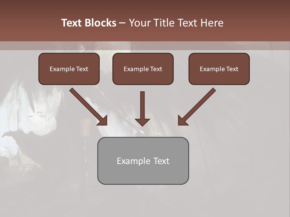 Winged Illustration War PowerPoint Template