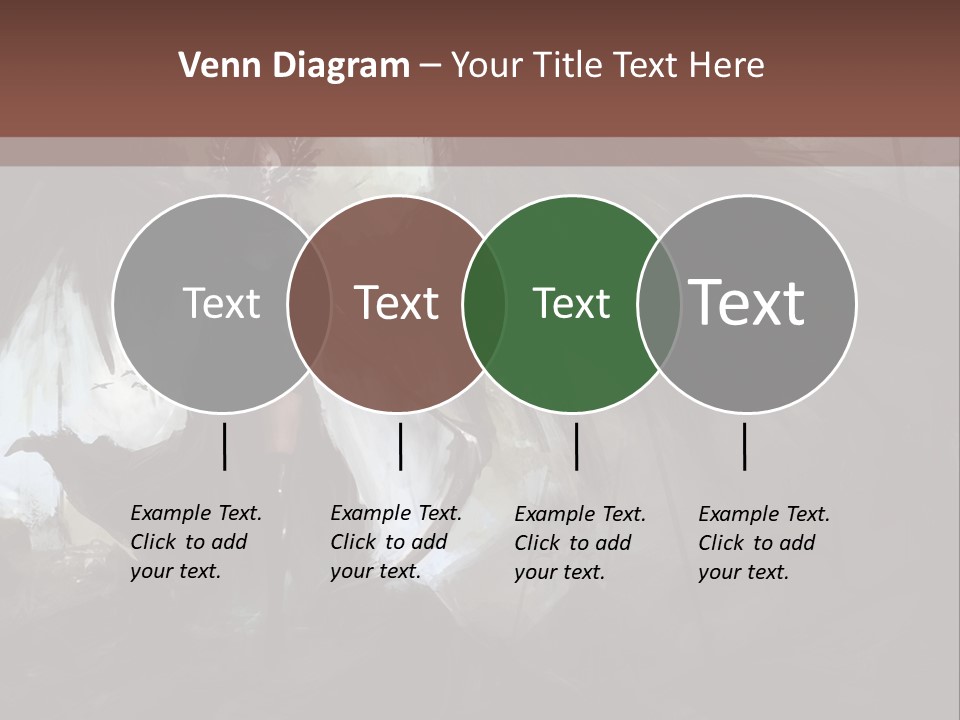 Winged Illustration War PowerPoint Template