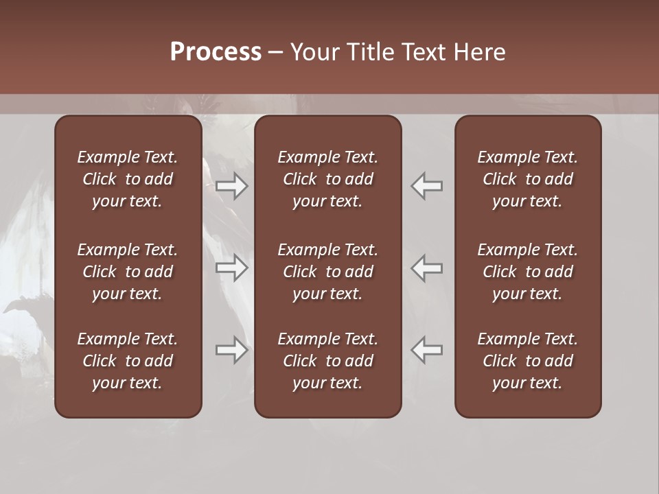 Winged Illustration War PowerPoint Template