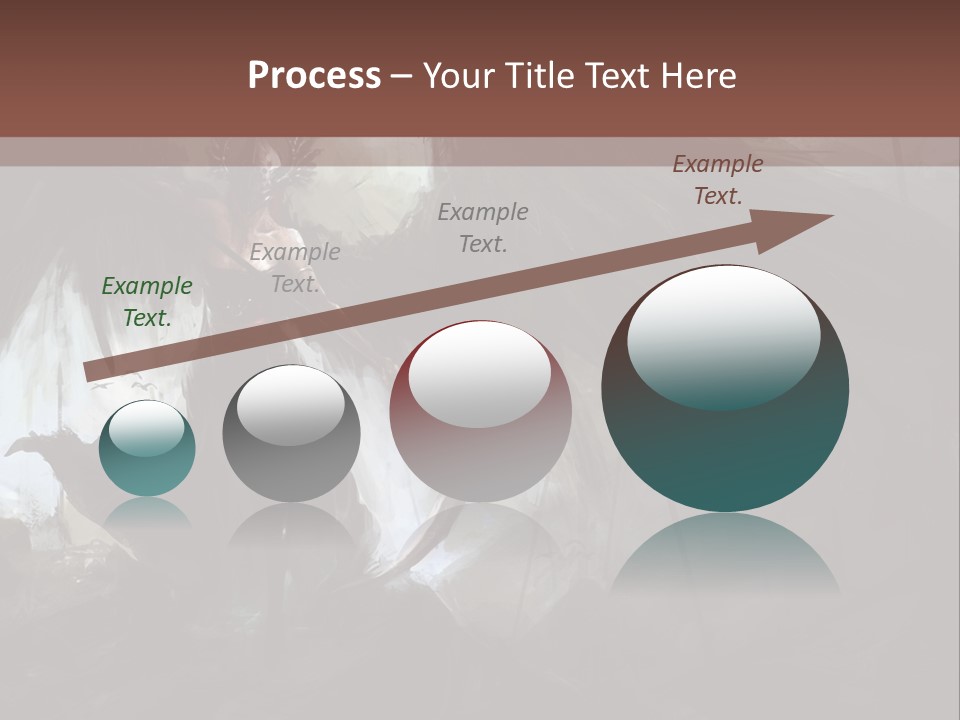 Winged Illustration War PowerPoint Template