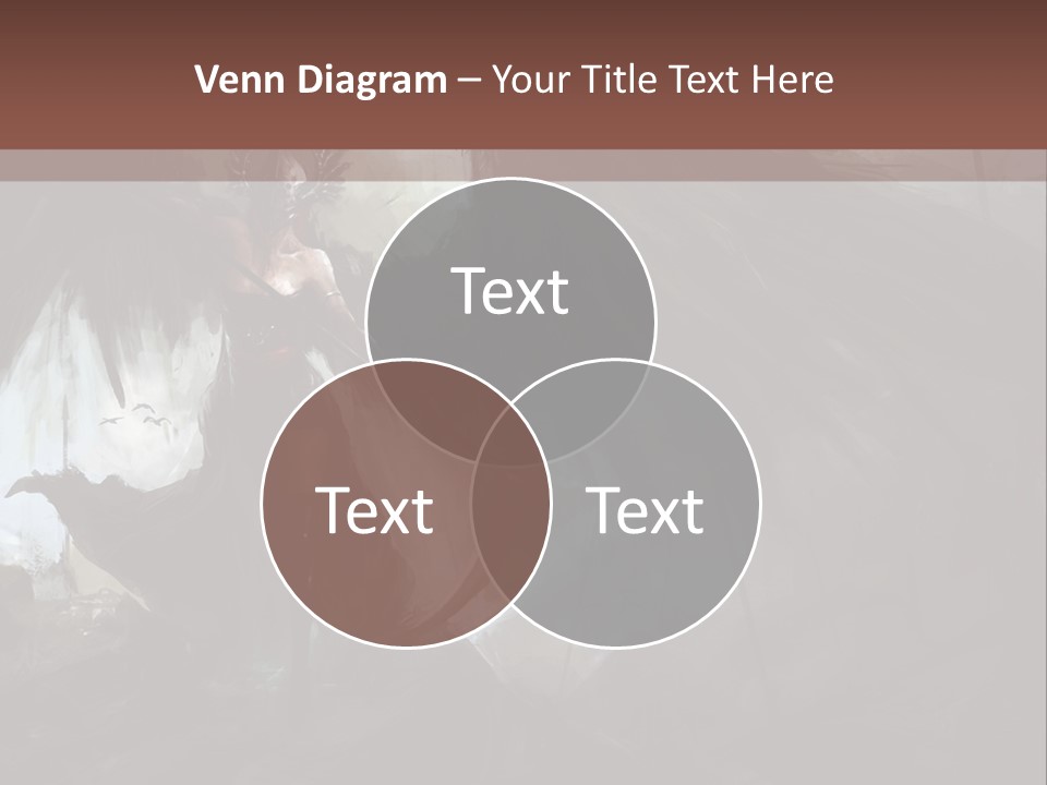 Winged Illustration War PowerPoint Template