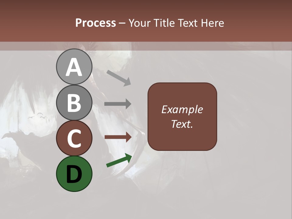 Winged Illustration War PowerPoint Template