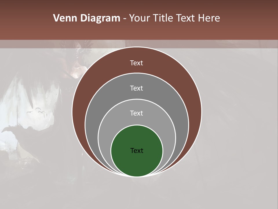 Winged Illustration War PowerPoint Template