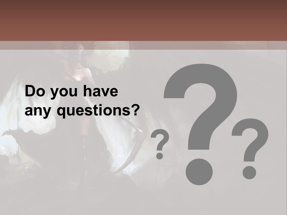 Winged Illustration War PowerPoint Template