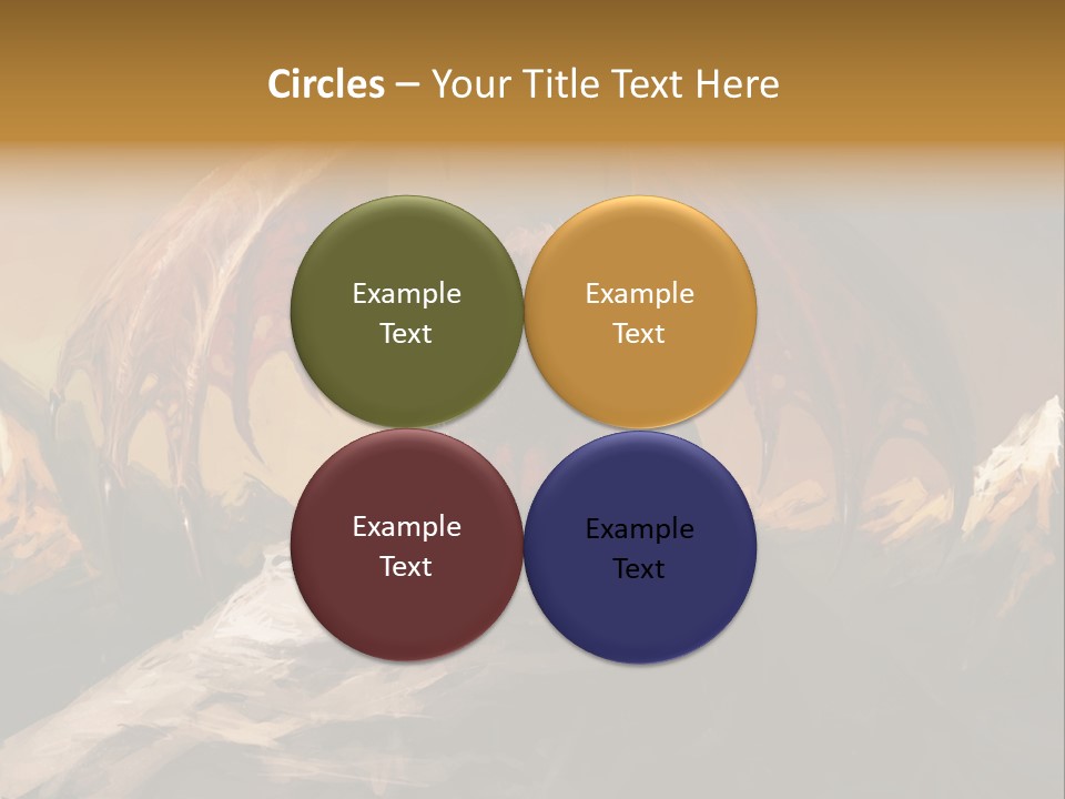 Breathing Strong Colorful PowerPoint Template