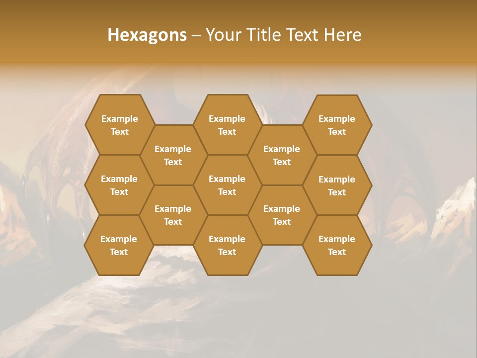 Breathing Strong Colorful PowerPoint Template