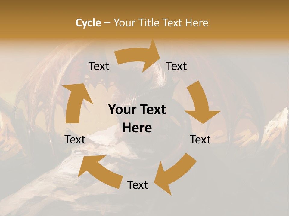 Breathing Strong Colorful PowerPoint Template