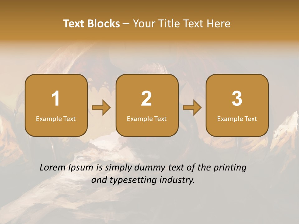 Breathing Strong Colorful PowerPoint Template