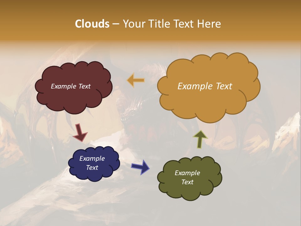 Breathing Strong Colorful PowerPoint Template