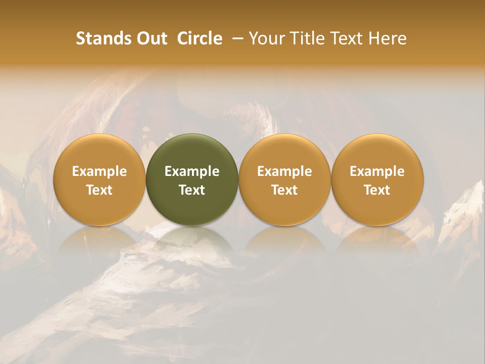 Breathing Strong Colorful PowerPoint Template