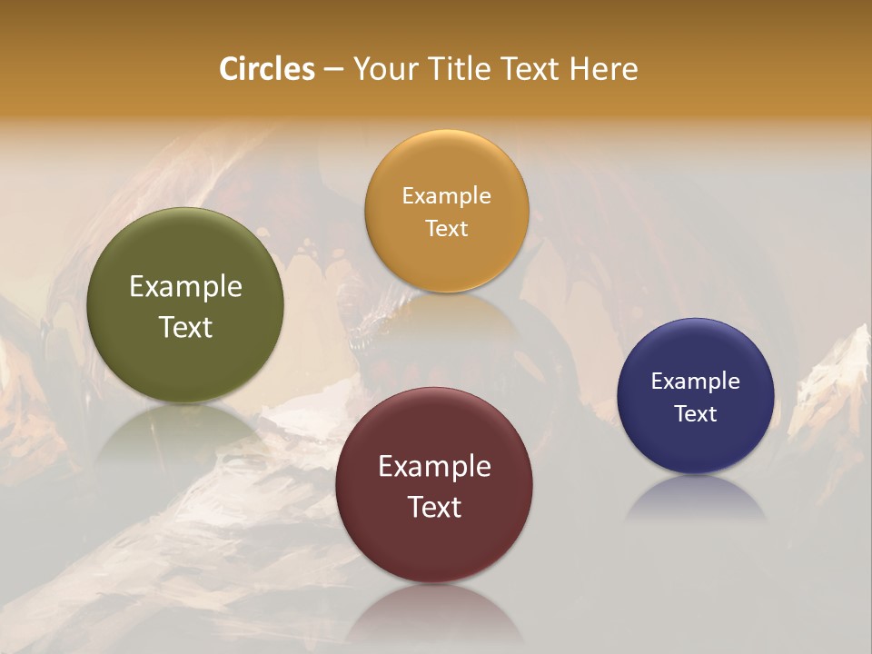 Breathing Strong Colorful PowerPoint Template