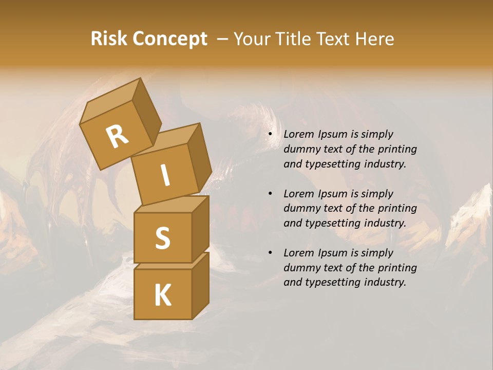 Breathing Strong Colorful PowerPoint Template