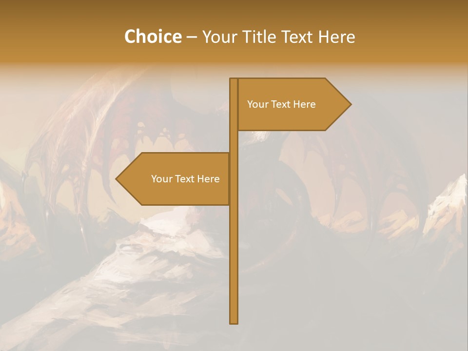 Breathing Strong Colorful PowerPoint Template