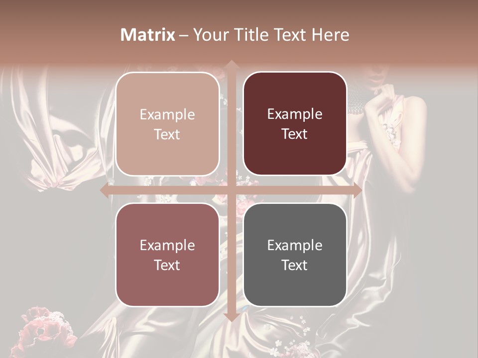 Figure Posing Love PowerPoint Template