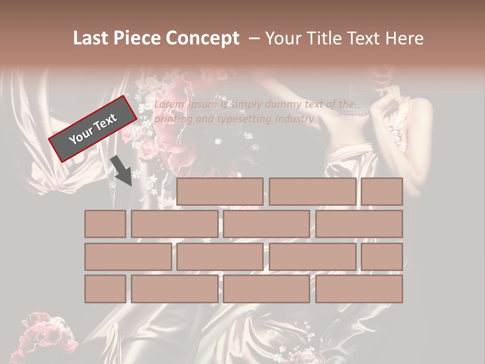 Figure Posing Love PowerPoint Template