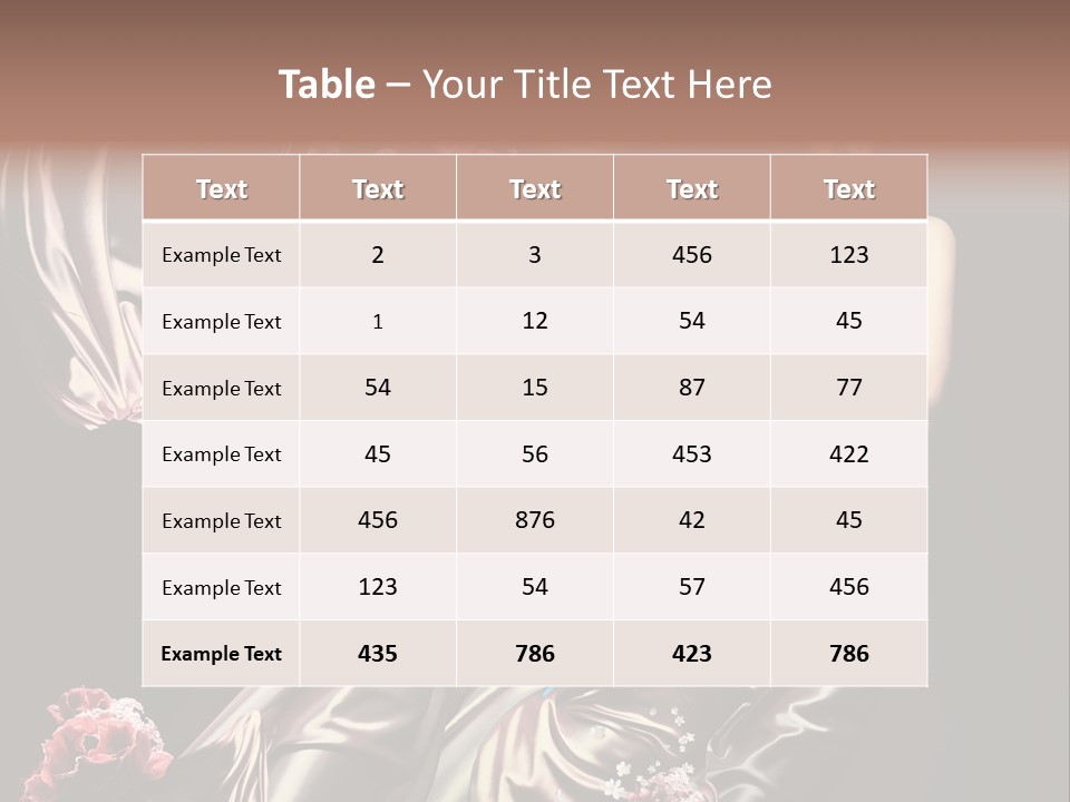 Figure Posing Love PowerPoint Template