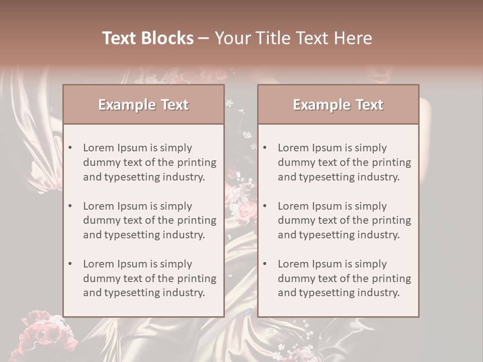 Figure Posing Love PowerPoint Template