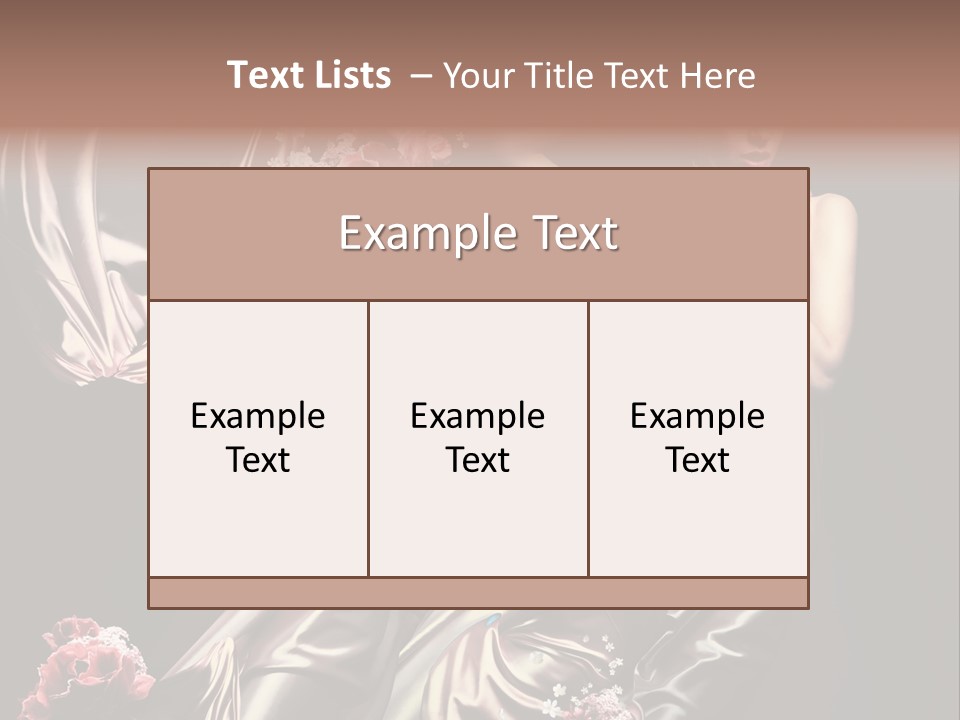 Figure Posing Love PowerPoint Template
