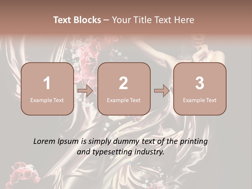 Figure Posing Love PowerPoint Template