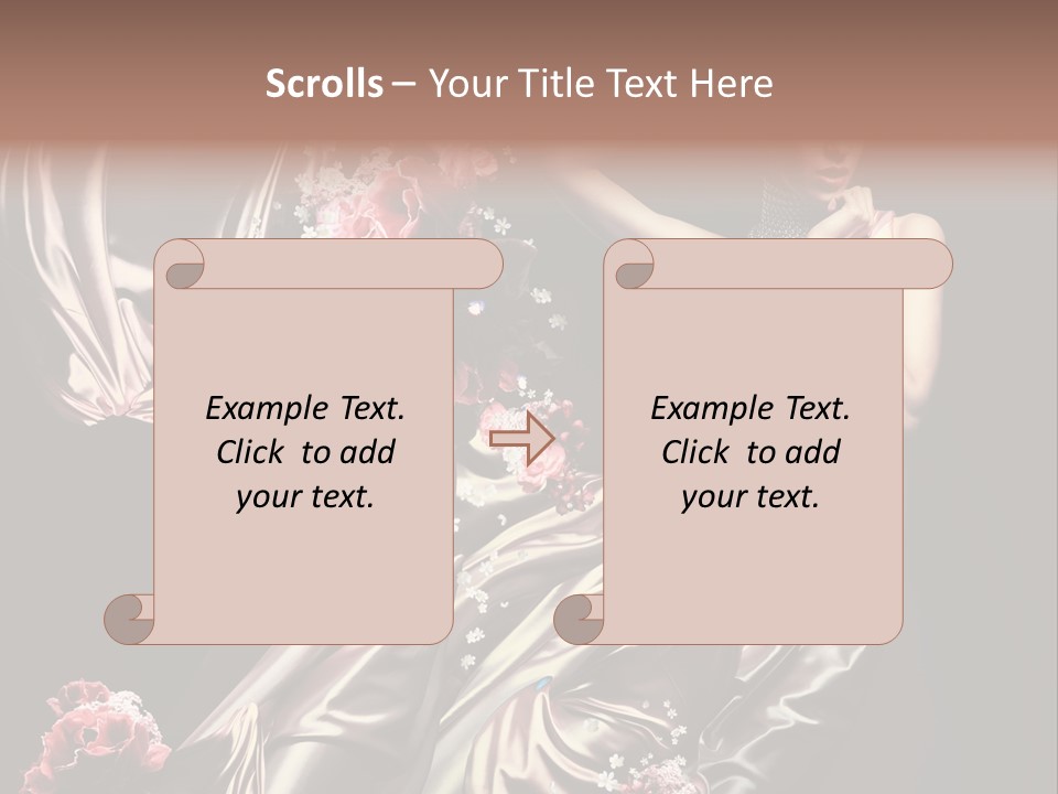 Figure Posing Love PowerPoint Template