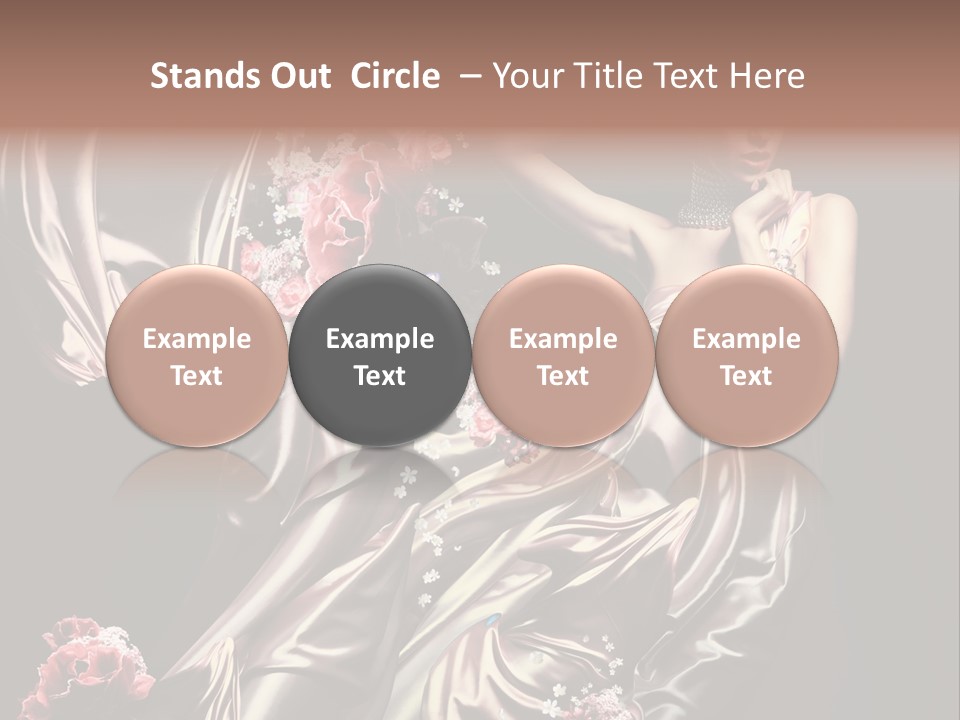 Figure Posing Love PowerPoint Template