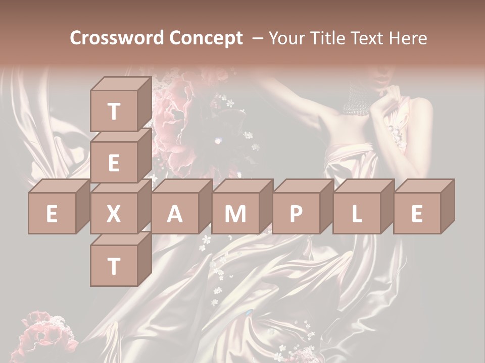 Figure Posing Love PowerPoint Template