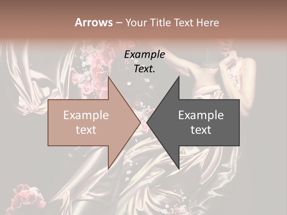 Figure Posing Love PowerPoint Template