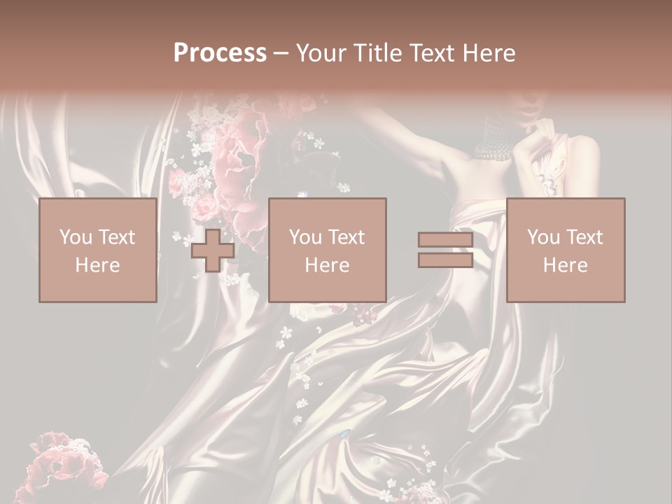 Figure Posing Love PowerPoint Template