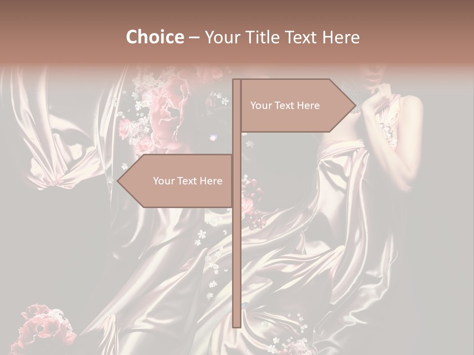 Figure Posing Love PowerPoint Template