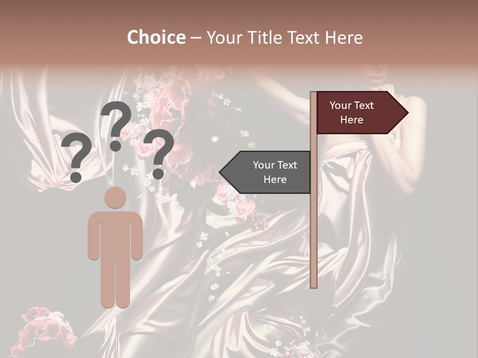 Figure Posing Love PowerPoint Template