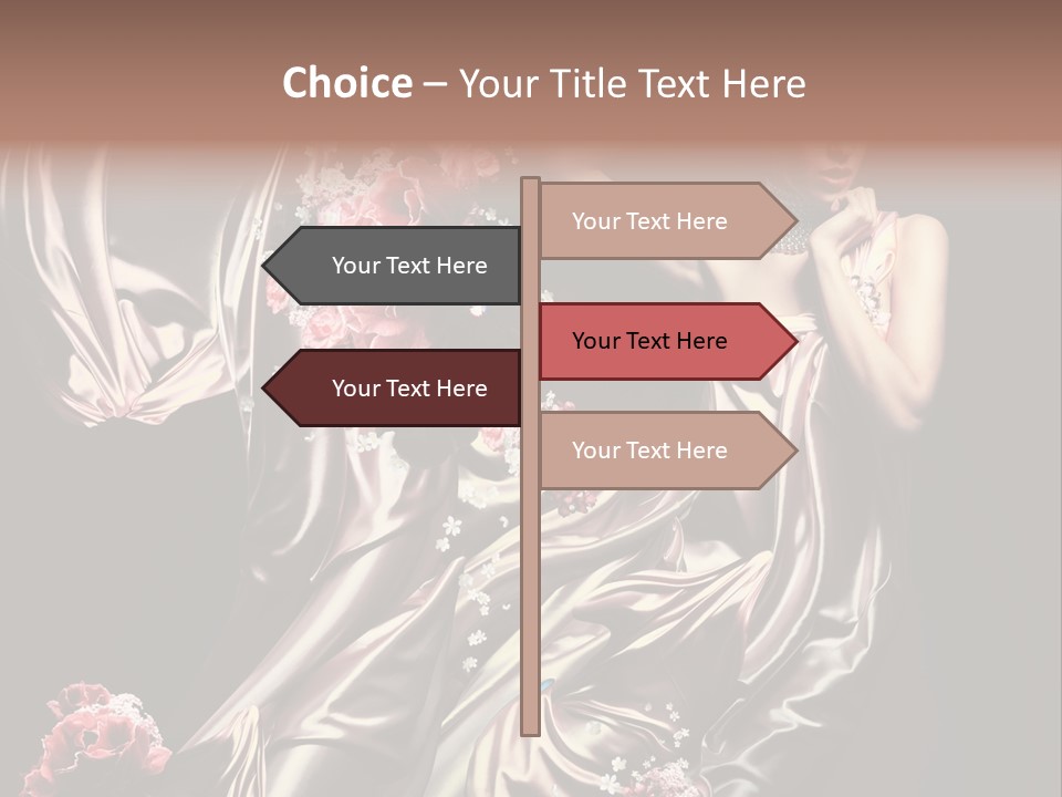 Figure Posing Love PowerPoint Template