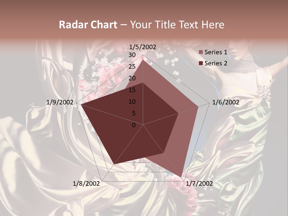 Textile Pink Fresh PowerPoint Template