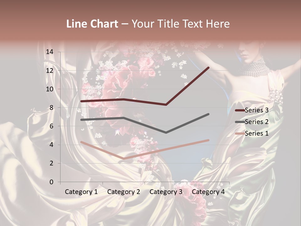 Textile Pink Fresh PowerPoint Template