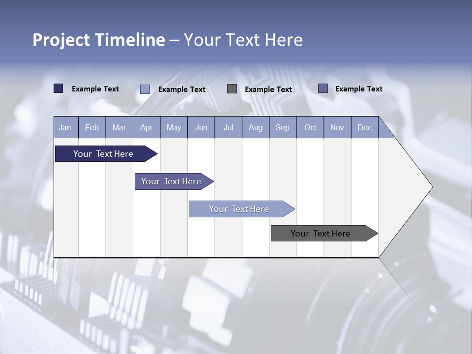 Gear Mechanical Equipment PowerPoint Template