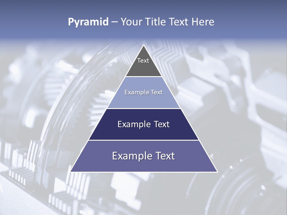 Gear Mechanical Equipment PowerPoint Template