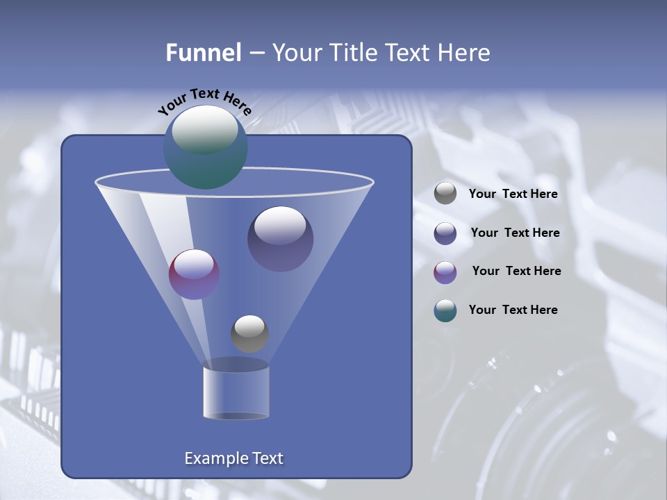 Gear Mechanical Equipment PowerPoint Template