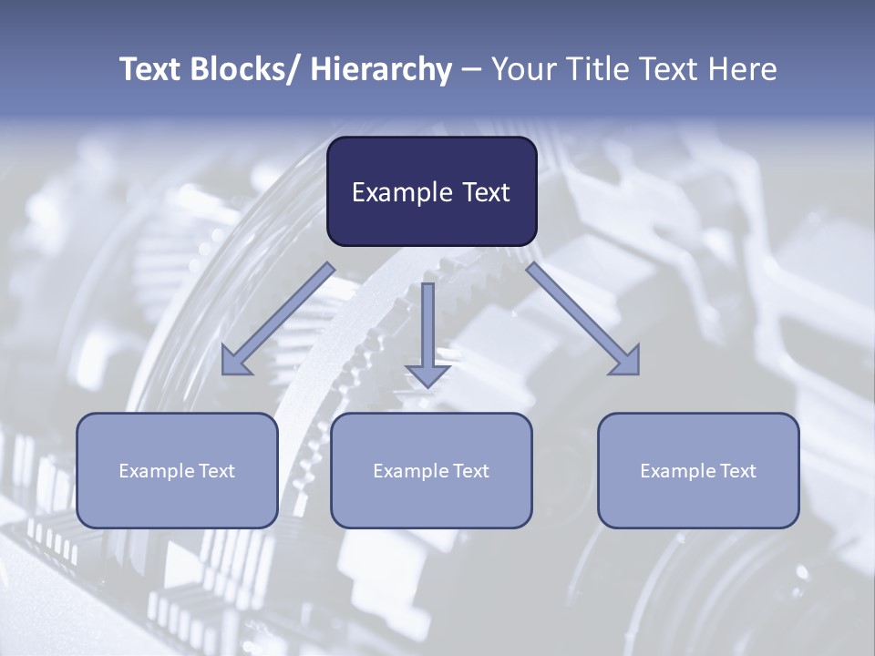 Gear Mechanical Equipment PowerPoint Template