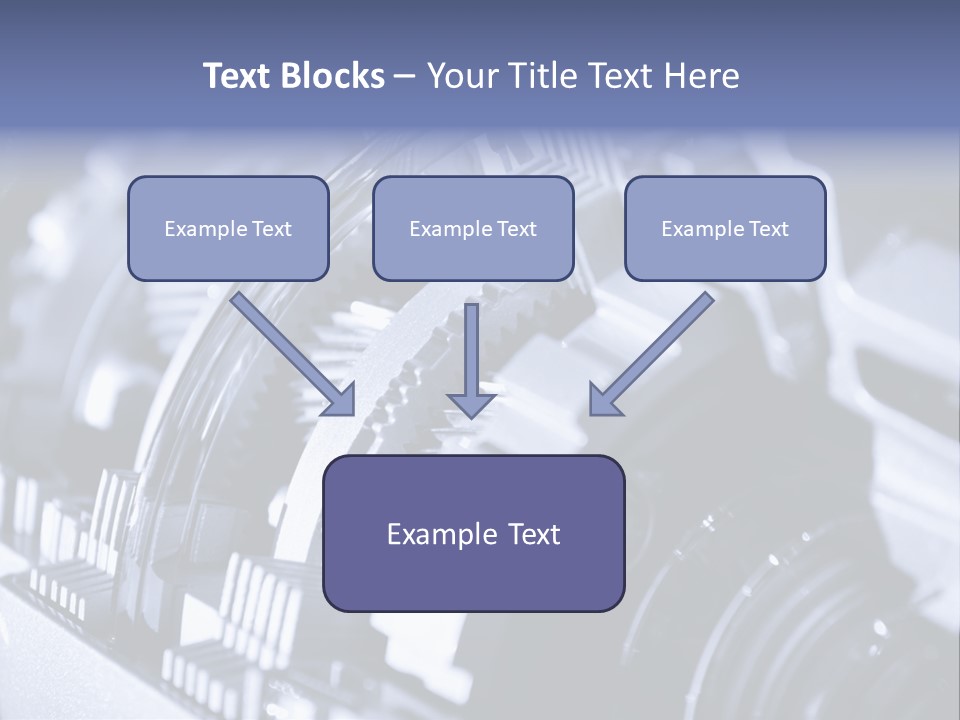 Gear Mechanical Equipment PowerPoint Template