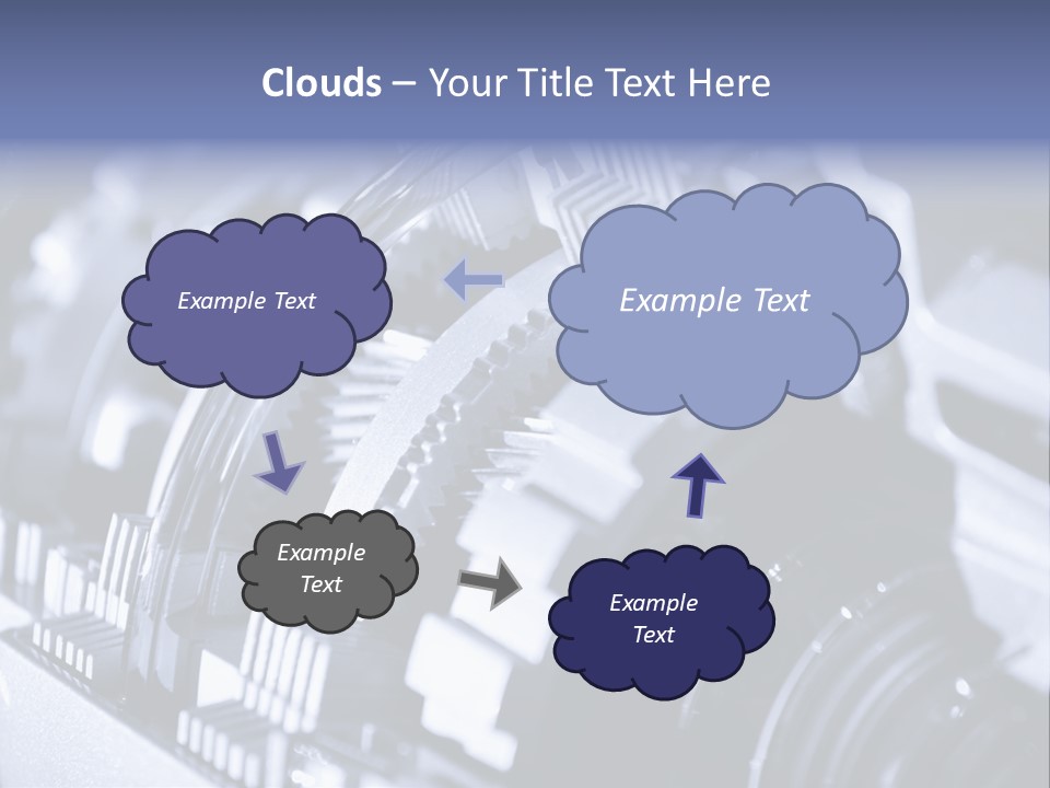 Gear Mechanical Equipment PowerPoint Template