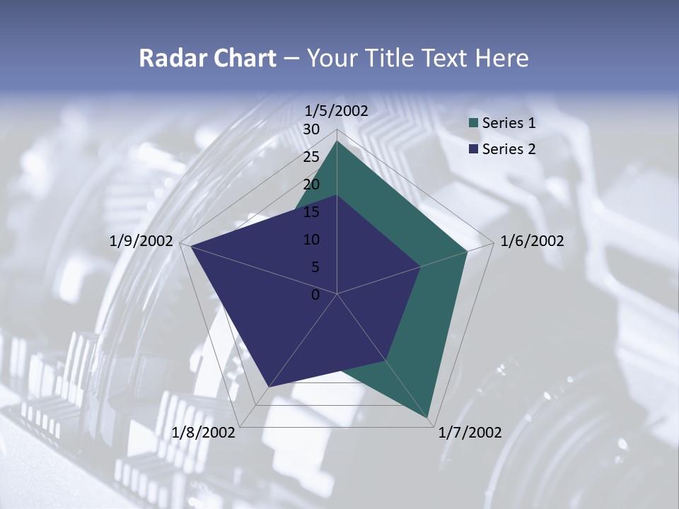 Gear Mechanical Equipment PowerPoint Template