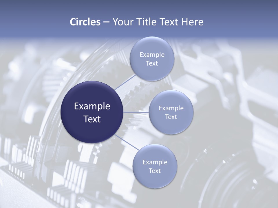 Gear Mechanical Equipment PowerPoint Template