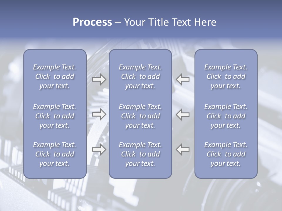 Gear Mechanical Equipment PowerPoint Template