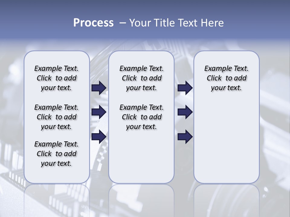 Gear Mechanical Equipment PowerPoint Template