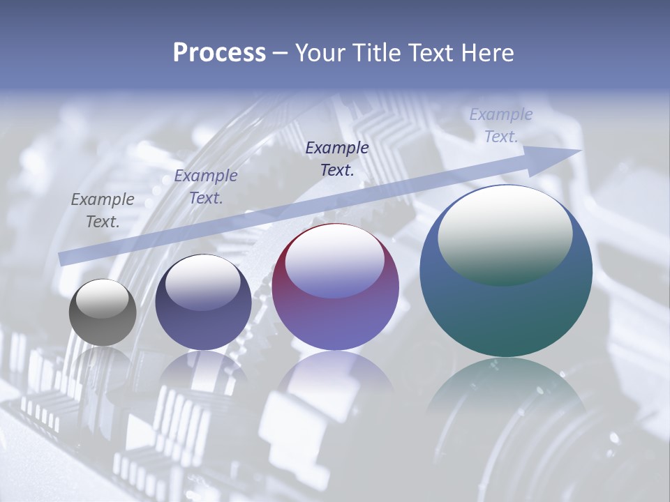 Gear Mechanical Equipment PowerPoint Template