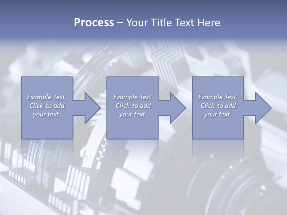 Gear Mechanical Equipment PowerPoint Template