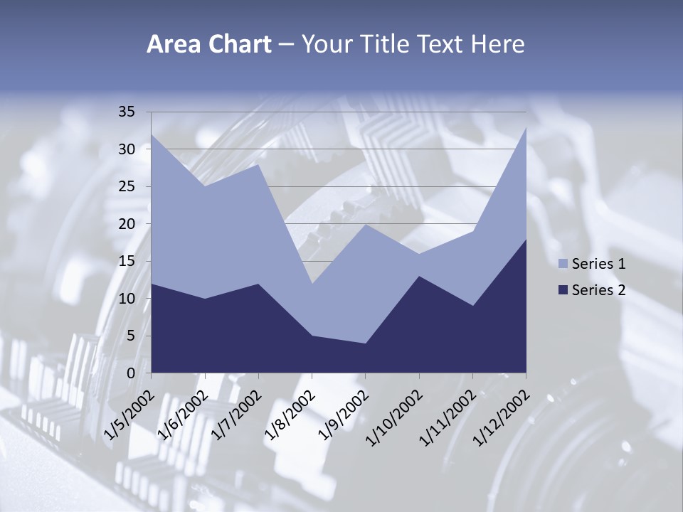 Gear Mechanical Equipment PowerPoint Template