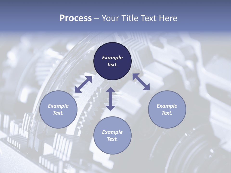 Gear Mechanical Equipment PowerPoint Template